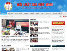 Tablet Screenshot of hoiluatgiavn.org.vn